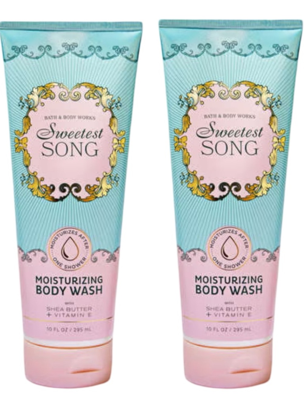 Bath & Body Works Sweetest Song Moisturizing Body Wash 2 - 10 FLOZ Full Size